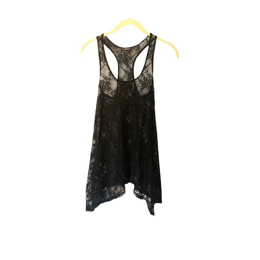 Express Racer Back Lace Tank